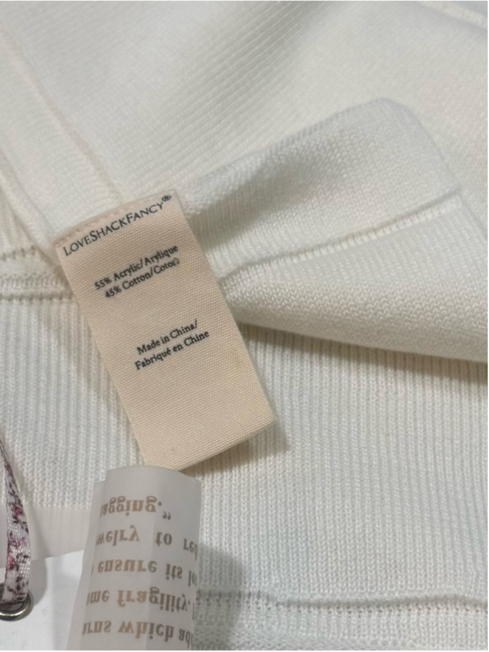 LoveShackFancy Off White Pleated Roz Tennis Mini Skirt - Picture 5 of 9